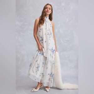 Francesca’s Willow Halter Maxi Dress